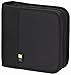 Case Logic BNW-24 Polyester CD/DVD Wallet 24 Capacity (Black)