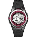 Timex Women's T5K363 Black Resin Quartz Watch with Digital Dial