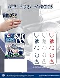 Forever Collectibles MLB New York Yankees Logo Band Ringz