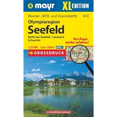 Olympiaregion Seefeld XL 1 : 25 000: Wander-, MTB- und Tourenkarte. GPS-geeignet