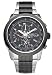 Seiko Men's Alarm Chronograph Silver/Black Watch #SNAB19