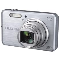 Fujifilm FinePix J210 Digitalkamera (10 Megapixel, 5fach opt. Zoom, 2.7'' Display, Bildstabilisator) silber