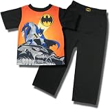 Batman black/orange short-sleeve, long-leg Pajamas for Boys