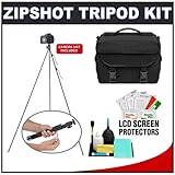 Tamrac ZipShot 44" Compact, Ultra-Light Tripod with Spring Open Legs + Case ....