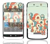 Round Eyes Design Decal Skin Sticker for the BlackBerry Storm 9530 9500 Cell Phone