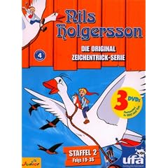 Nils Holgersson - Die Original Zeichentrick-Serie, Staffel 02, Folge 19-35 (3 DVDs)