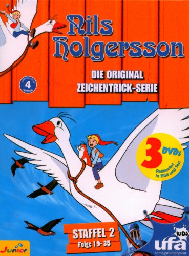 Nils Holgersson - Die Original Zeichentrick-Serie, Staffel 02, Folge 19-35 (3 DVDs)