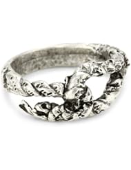 My Enemy "Its The End Of World As We Know It, and I Feel Fine" The Hangman Oxidized Rhodium Ring