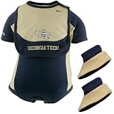 Nike Georgia Tech Yellow Jackets Infant Bib & Booties Set