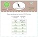 100% Organic Cotton Unisex Baby One Piece Bodysuit Onesie, Chemical & Dye-Free