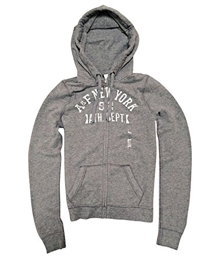 Abercrombie & Fitch / アバクロ / レディース / ジップアップパーカー / ヘザーグレー 【S】 【Hoodie】 並行輸入品