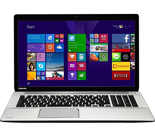 Product View about Toshiba Satellite P70-B-10T Intel® CoreTM i7 Processor, 16Gb RAM, 4GB Dedicated Graphics, 2Tb HDD, Wi-Fi, 17.3 inch Laptop - Silver Metal Windows 8.1