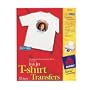 Avery T-Shirt Transfers for Inkjet Printers, 8.5 x 11 Inches, Pack of 12 (03275)