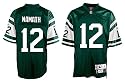 Joe Namath New York Jets Adult Green 1968 NFL Replithentic Embroidered Throwback Football Jersey By