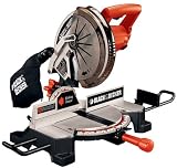 Black & Decker BT1500 10-Inch Compound Miter saw with Stop Block and 2 Table Extensions
