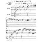 Buy Beethoven Concerto No. 5, Op. 73 Emperor for Piano and Orchestra (2 Piano reduction):... by Beethoven