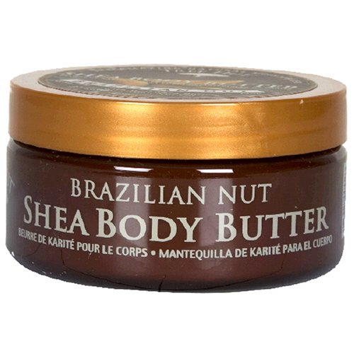 Tree Hut Shea Body Butter, Brazilian Nut, 7-Ounce Jars (Pack of 3)