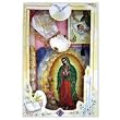 Girl's Baptism Gift Set in Spanish with Candle, Handkerchief, Rosary, Missal, Shell, and Keepsake (Conjunto de Bautizo para Nina con Vela, Panuelo, Rosario, Misal, Cascara y Recuerdo)