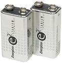 Energizer E2 X22RP-2 9-Volt Batteries (2-Pack)