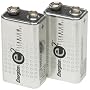 Energizer E2 X22RP-2 9-Volt Batteries (2-Pack)