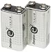 Energizer E2 X22RP-2 9-Volt Batteries (2-Pack)