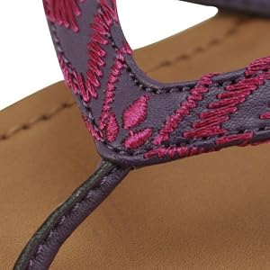 Buy Reef Zoey Purple Juniors Sandals by Reef
