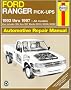 Ford Ranger & Mazda Pick-Ups Automotive Repair Manual: 1993 Thru 1997 (Hayne's Automotive Repair Manual)