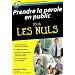 Prendre la parole en public pour les nuls