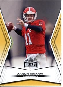 2014 Leaf Draft Edition Football Aaron Murray UGA Kansas City Chiefs Rookie Card #DE-7
