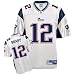 Tom Brady White Reebok NFL Premier New England Patriots Jersey - Large