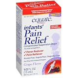 Equate Acetaminophen Fever Reducer / Pain Reliever Concentrated Infants' Drops, Grape Flavor 1/2 oz
