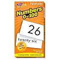 Numbers 0 –100 Flash Cards