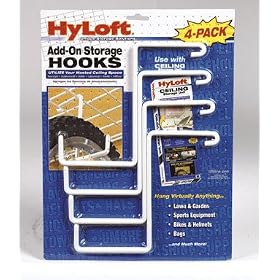 <b>HYLOFT USA LLL 00212 HYLOFT" ADD-ON STORAGE HOOKS</b>