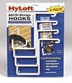 Hyloft 212 Add-On Storage Hook Accessory for Hyloft Storage Systems, 4-Pack
