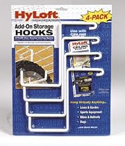 Hyloft 4-pc. Add-On Storage Hooks - White