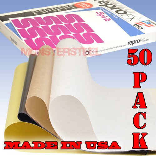 50 Tattoo SPIRIT Stencil Transfer Paper Hectograph USA