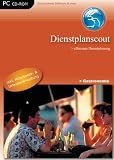 Dienstplanscout Gastronomie. CD-ROM fuer Windows ab 98.