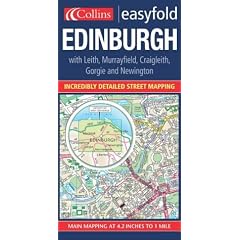 Edinburgh Easyfold Map