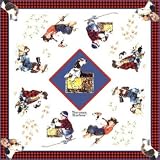 Norman Rockwell's A Boy And His Dog silk scarf