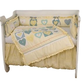 Cotton Tale Designs Lemon Drop 4 Piece Crib Bedding Set