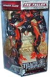 Transformers Movie Series 2 "Revenge of the Fallen" Exclusive Voyager Class 8 Inch Tall Robot Action Figure - Decepticon THE FALLEN (Orange Color) with Slide Out Energy Absorption Panels (Vehicle Mode: Cybertronian Destroyer)