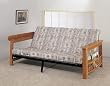 Wood Arm Futon