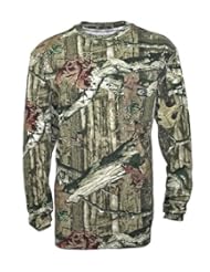 Apparel: Mossy Oak Mens Long Sleeve Pocket T-Shirt, Infinity, XXX-Large - Mossy Oak Mens Apparel