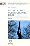 Pr�cis de droit constitutionnel belge : Regards sur un syst�me institutionnel paradoxal