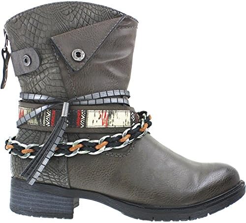 Women's Jana Shoes Women's 25424-27-206 Graphite Leather 37 Medium