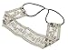 FOONEE Vintage Sweet Lace Flower Pearl Wide Elastic Headband Bridal Headpiece,Black