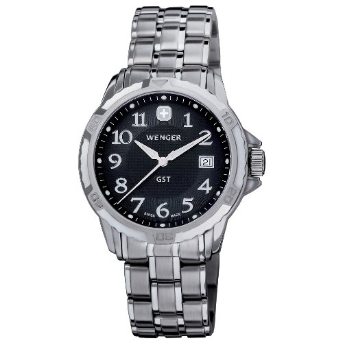 Men's Wenger 78236 GST Watch with Stainless Steel Band