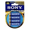 Sony Stamina Platinum 1.5V AA Alkaline Batteries - 4 Pack