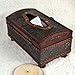 Chunshop Retro Wooden Rectangular Paper Cover Case Tissue Box Napkin Holder Home Decor