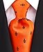 Scott Allan Mens Fleur De Lis Necktie